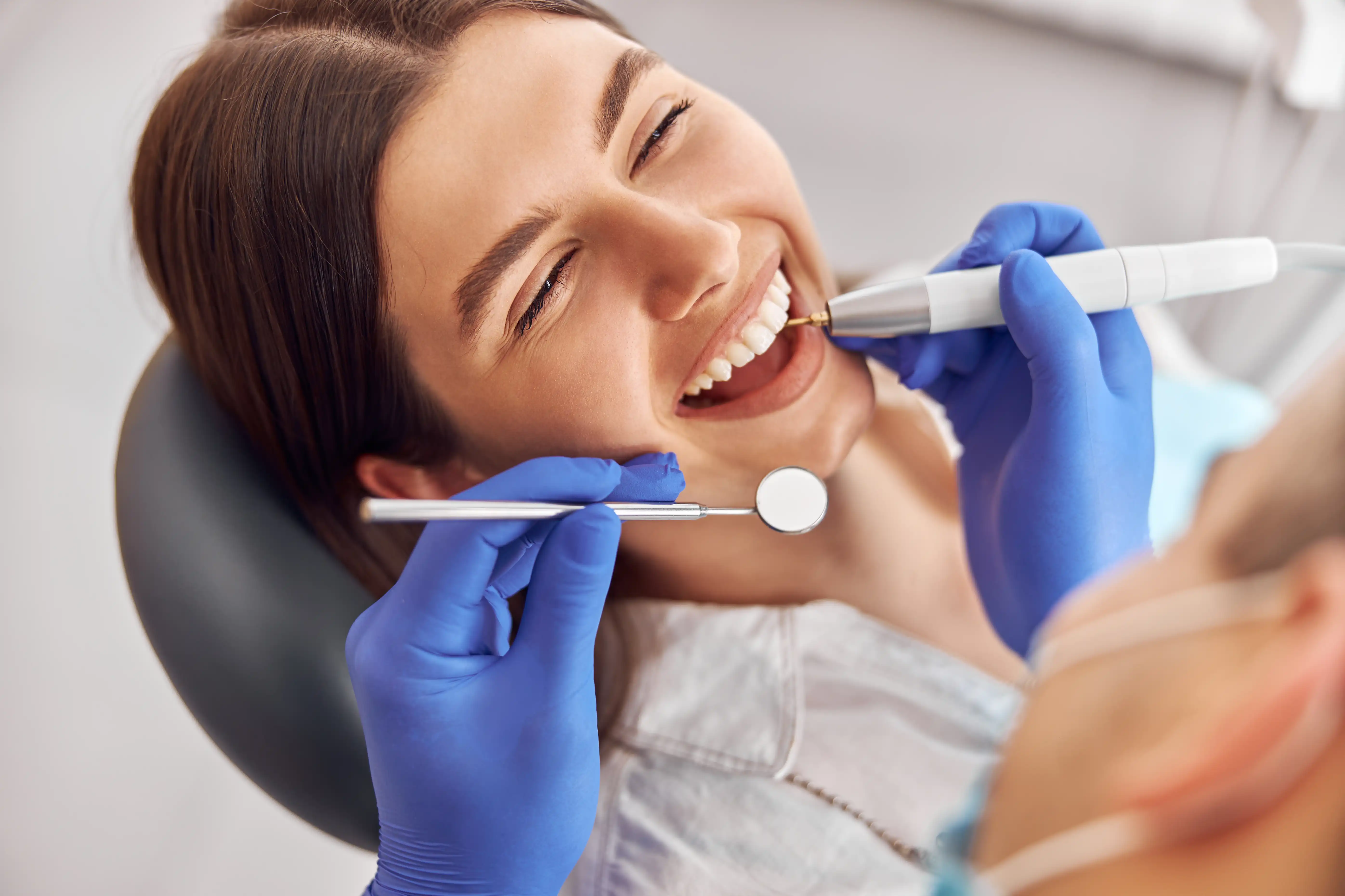 Gentle Dental team caring for a patient