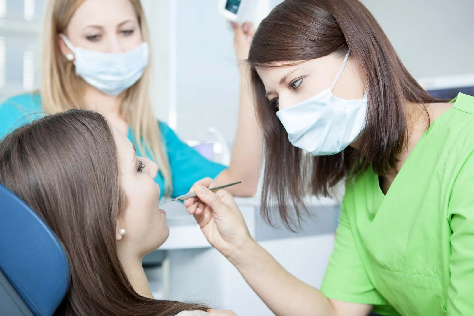 Dental cleaning and exam at Gentle Dental