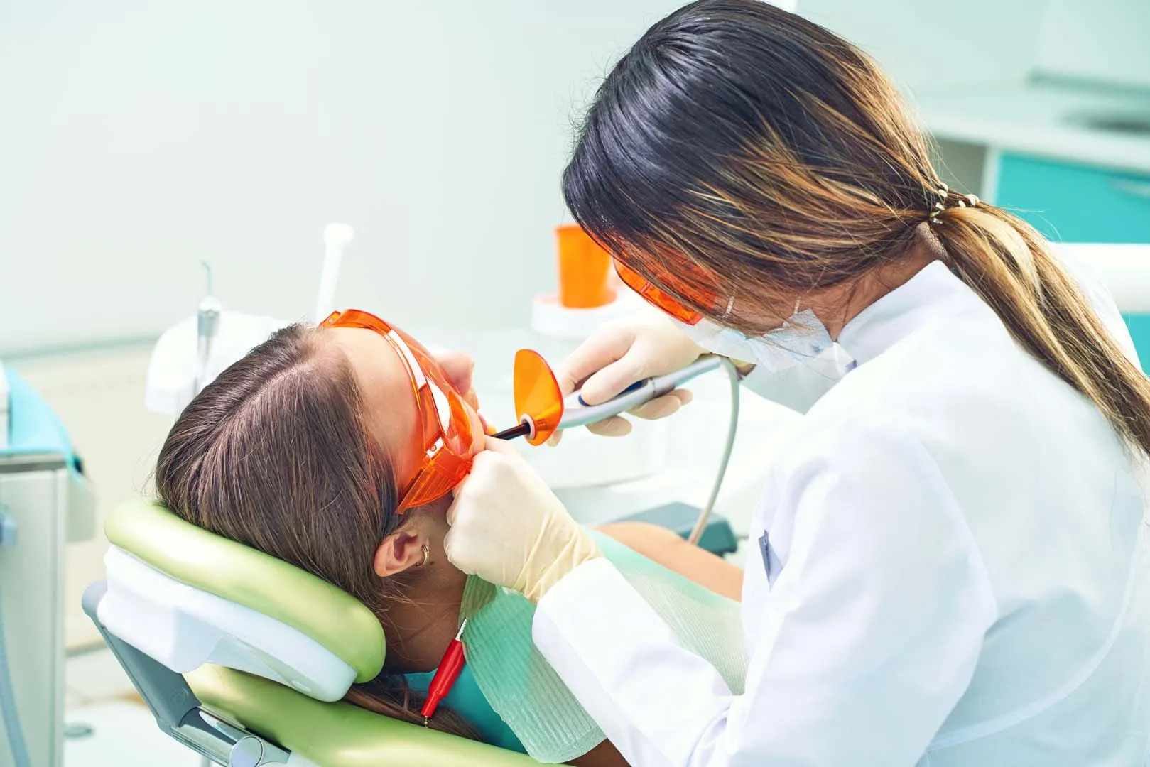 Tooth-colored dental fillings at Gentle Dental