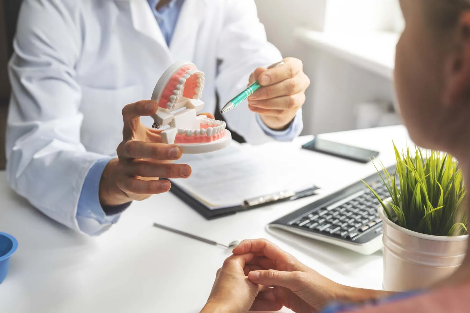 Dental implant placement at Gentle Dental in Charlotte MI